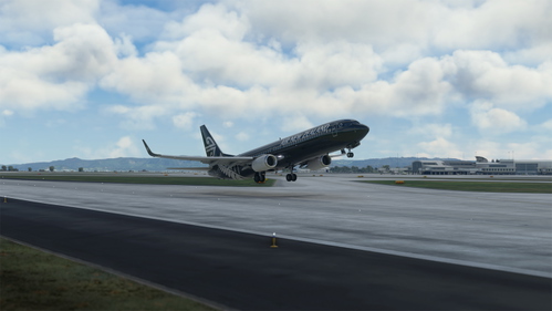 PMDG 737-900ER Air New Zealand Noir (ZK-XOO)