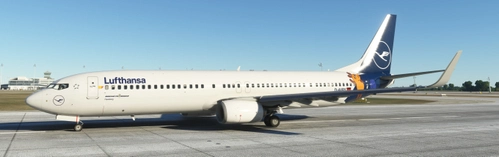 PMDG 737-900er Lufthansa D-AIRY (Sendung mit der Maus)