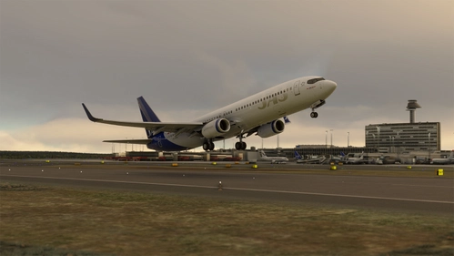 PMDG 737-900ER SAS (LN-RRG)