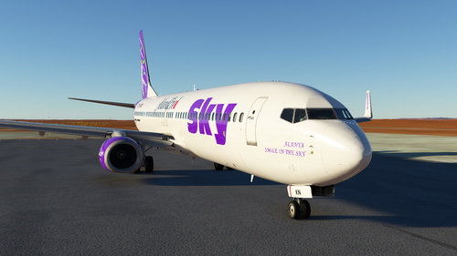 PMDG 737-900ER Sky Airlines TC-SKN
