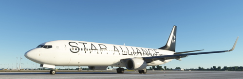 PMDG 737-900ER SSW Star Alliance "PLAIN"
