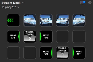 PMDG 737 + fms Stream Deck 15key Profile thumbnail 5
