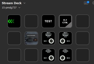 PMDG 737 + fms Stream Deck 15key Profile thumbnail 6