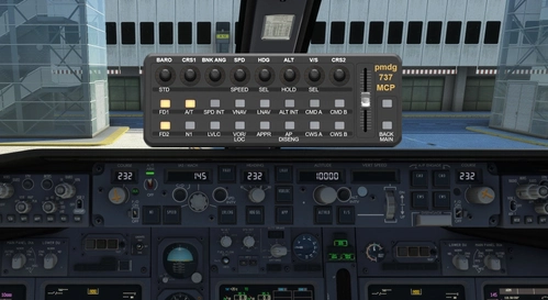PMDG 737 MCP and Captain EFIS gauges for X-Touch Mini
