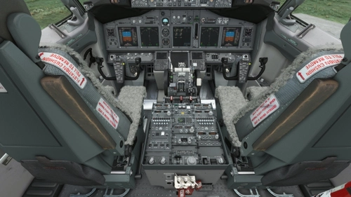 PMDG 737-(600,700,800) Grey Cockpit