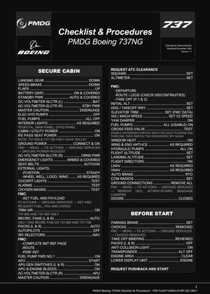 PMDG 737 NG Series Checklist (600/700/800/900) thumbnail 3