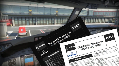 PMDG 737 NG Series Checklist (600/700/800/900)