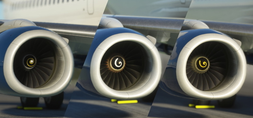 PMDG 737 Series Engine Spiral Spinners Redesign