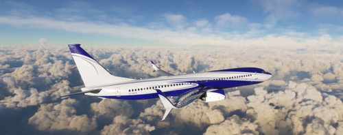 PMDG-737BBJ2 SSW Hakworks N963R