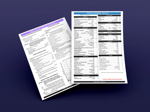 PMDG 737NG Real Canadian Operator Normal Checklist + Supplementary Information