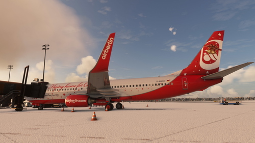 PMDG 738 Air Berlin Santa Claus Tour 2022 (fictional)