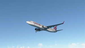 PMDG 738 SSW Qatar Airways (A7-QTR) thumbnail 4