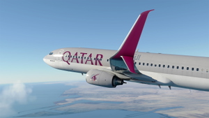 PMDG 738 SSW Qatar Airways (A7-QTR) thumbnail 3