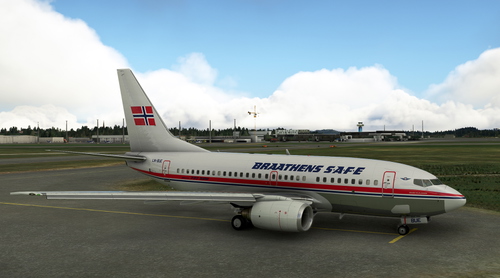 PMDG B737-600 Braathens Safe LN-BUE Anno 1998