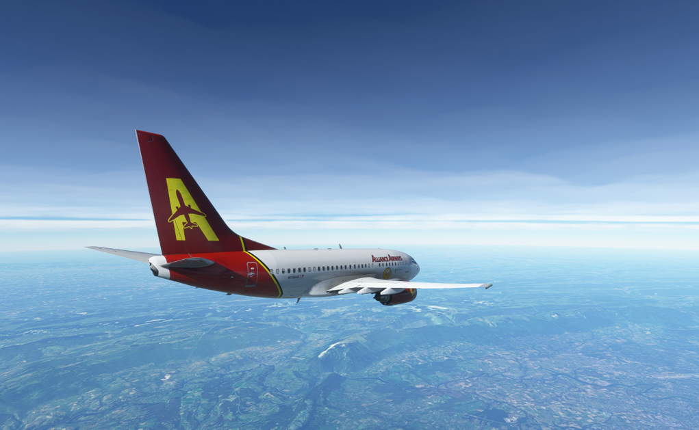 PMDG B737-600 Livery PTP Alliance Airways VA for Microsoft Flight ...