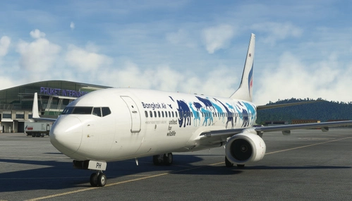 PMDG B737-800 | Bangkok Airways - United for Wildlife | HS-PPH