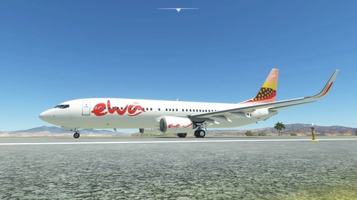 PMDG B737-800 Ewa Air F-ONGA (FMCZ)