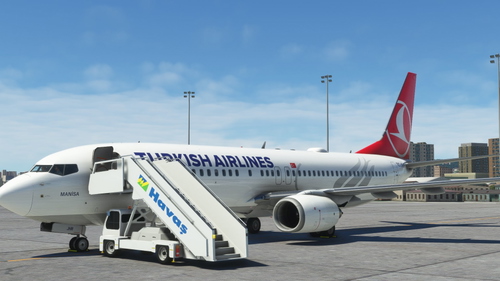 PMDG B737-800 Havas Ground Services