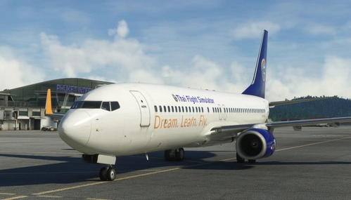 PMDG B737-800 | Thai Flight Simulator | HS-TFS