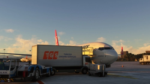 PMDG B737-900 Turkish Airlines Ground Services