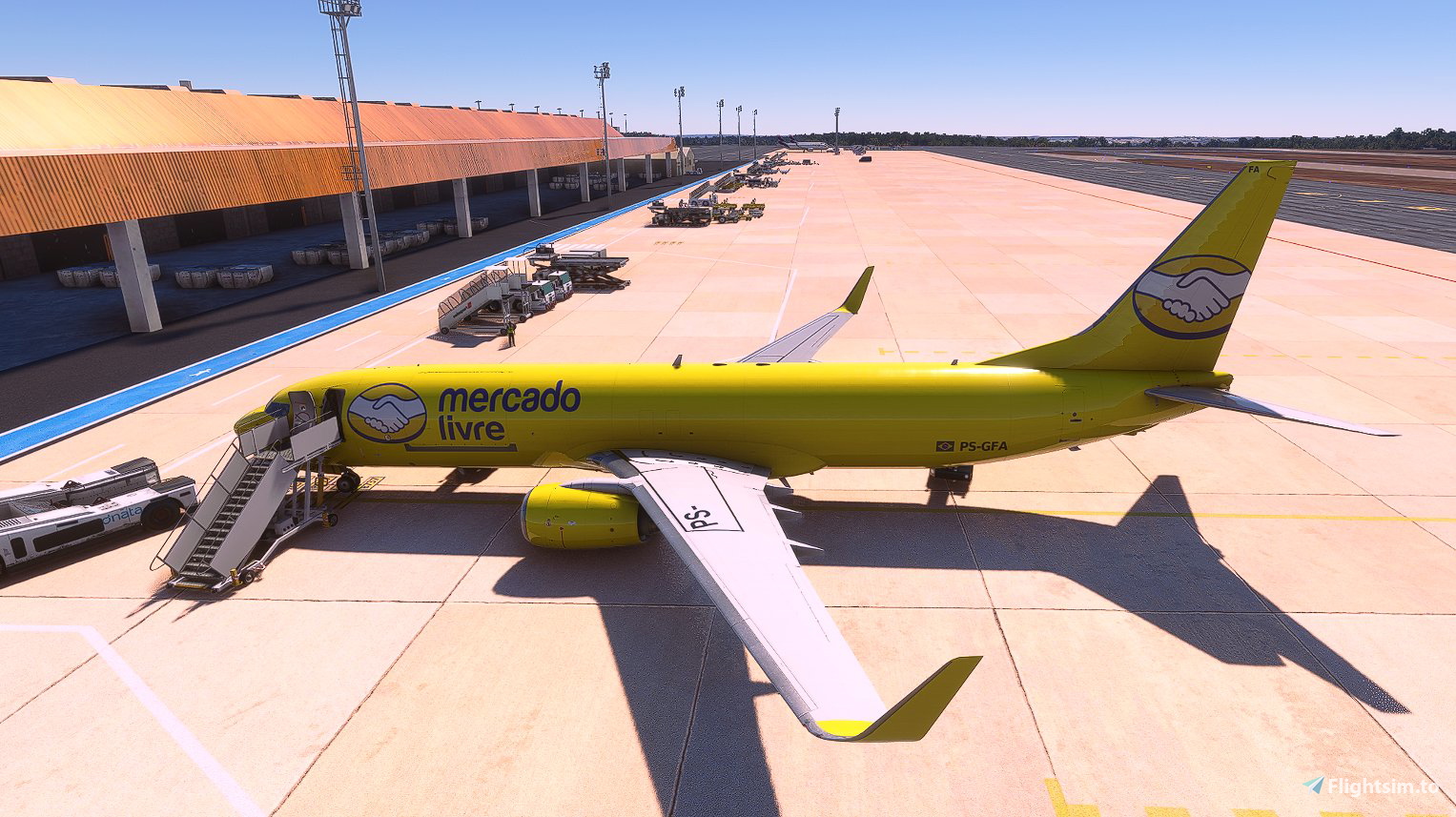 PMDG B737 MERCADO LIVRE Gol Linhas Aereas PS-GFA - Image 1