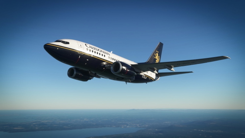 PMDG Boeing 737-600 Caledonian G-BGJF