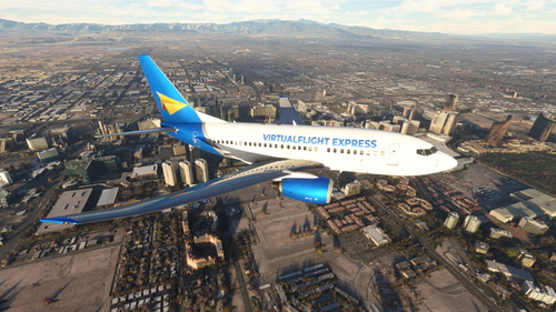 PMDG Boeing 737-600 VirtualFlight Express Livery Pack