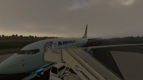 PMDG BOEING 737-700 ALROSA SPECIAL LIVERY VA