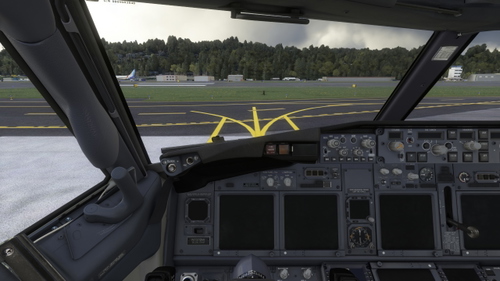 PMDG Boeing 737-700 (New Custom Views + GSX View)