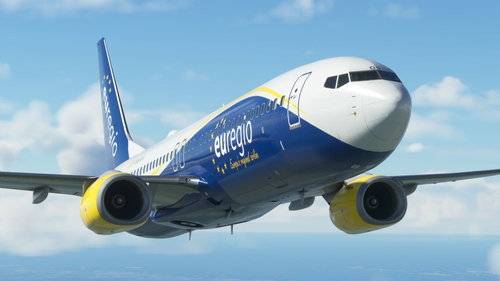 PMDG Boeing 737-800 | Euregio Airlines [fictional airline] | Fleet package