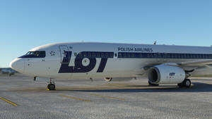 PMDG Boeing 737-800 LOT Polish Airlines Old Livery thumbnail 6