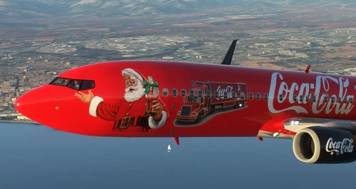 PMDG Boeing 737-800 SSW Coca Cola Christmas
