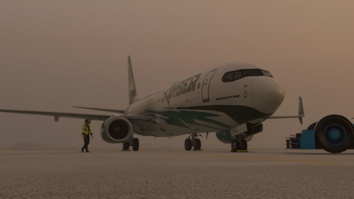 PMDG Boeing 737- 800 SSW /  OM-RIK  / Amber Virtual - 4K white  + interior
