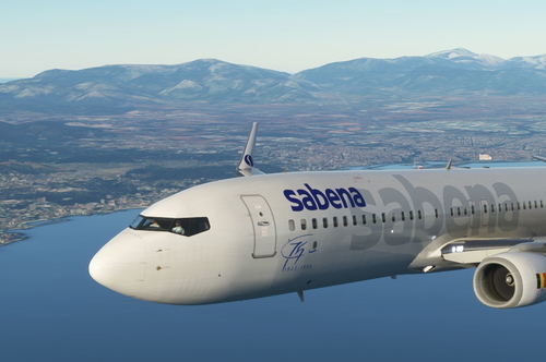 PMDG Boeing 737-800 SSW Sabena 75 years OO-SYH