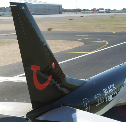 PMDG Boeing 737-800 SSW TUI BLACK FRIDAY