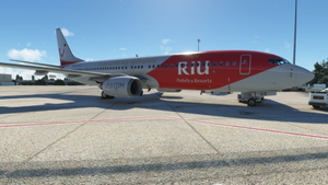PMDG Boeing 737-800 TUI TUIfly RIU Hotels 2022 (D-ATUZ) thumbnail 2