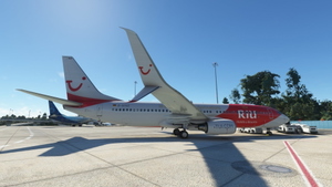 PMDG Boeing 737-800 TUI TUIfly RIU Hotels 2022 (D-ATUZ) thumbnail 3