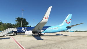 PMDG Boeing 737-800 TUI TUIfly TUI Blue Hybrid 2022 (D-ABKM) thumbnail 6