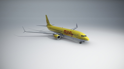 PMDG Boeing 737-800 TUI TUIfly Yellow 2017 (D-ATUA)