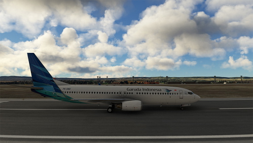 PMDG BOEING 737-800BW GARUDA INDONESIA PK-GMZ