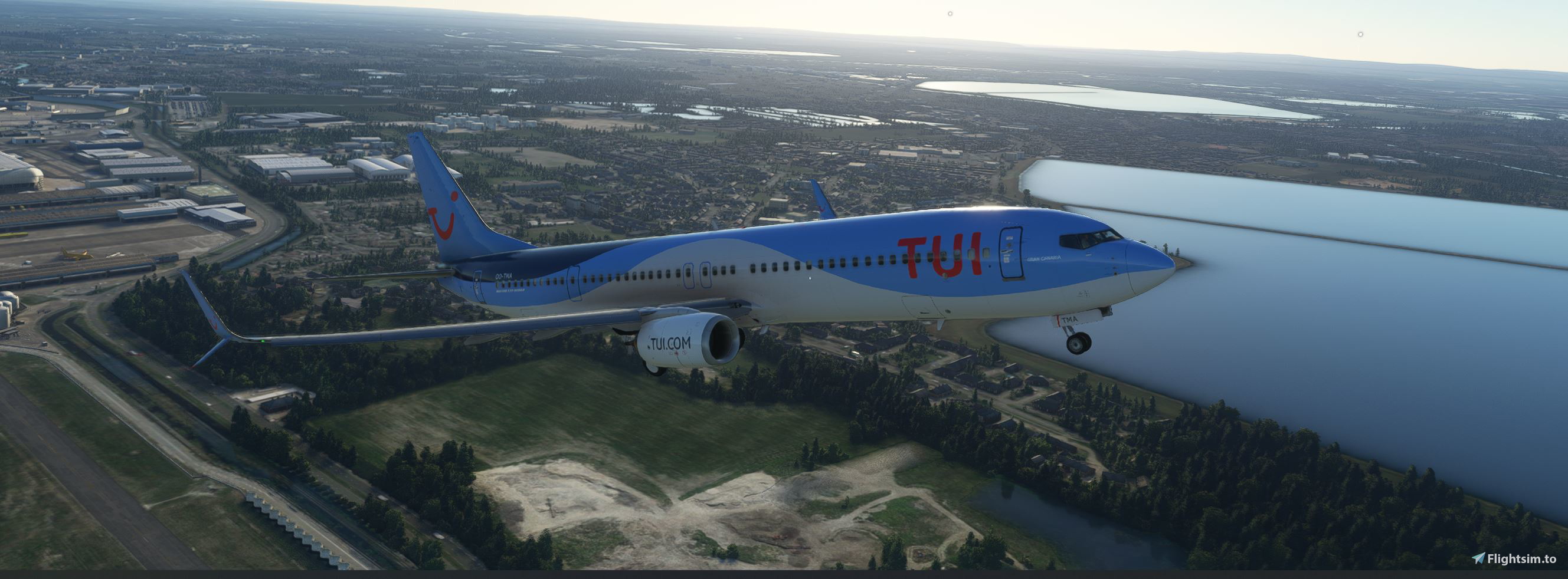 PMDG Boeing 737-900ER TUI Belgium OO-TMA - Image 1