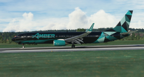 PMDG Boeing 737- 900  /  OM-BLA / Amber Virtual- 4K + interior