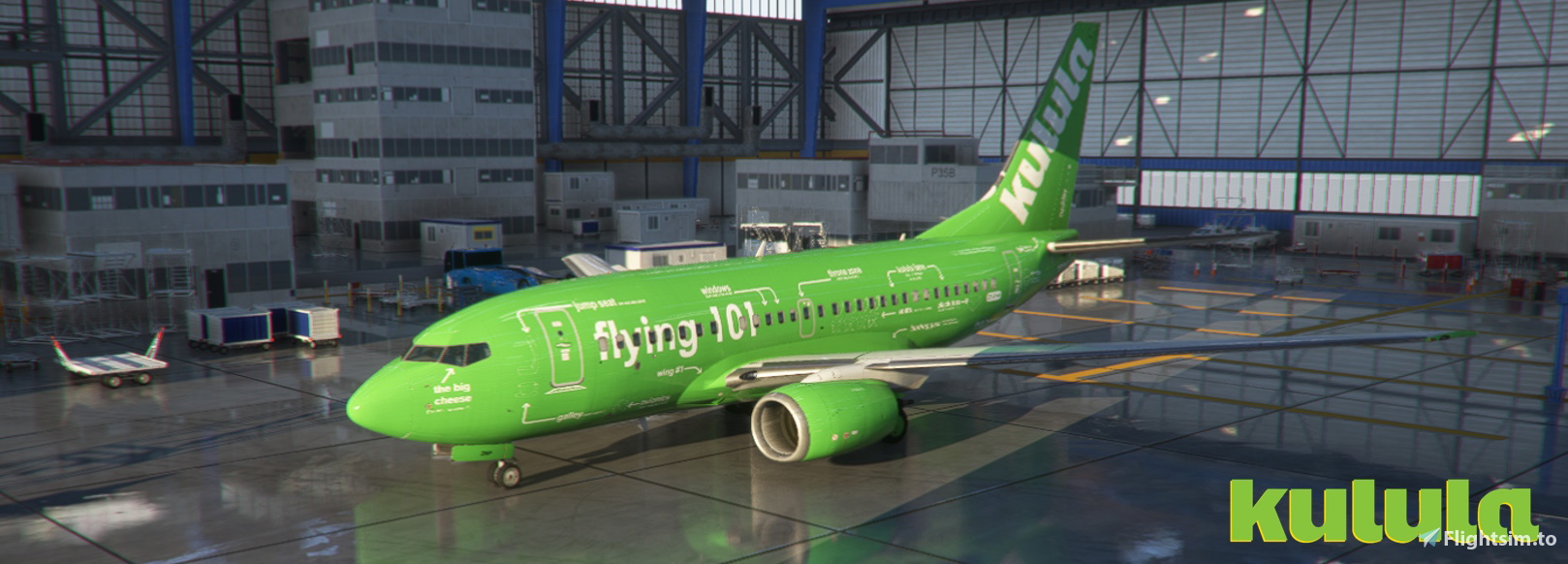PMDG Boeing B737-600 Kulula Flying-101 ZS-ZWP - MSFS Add-on - Flightsim.to