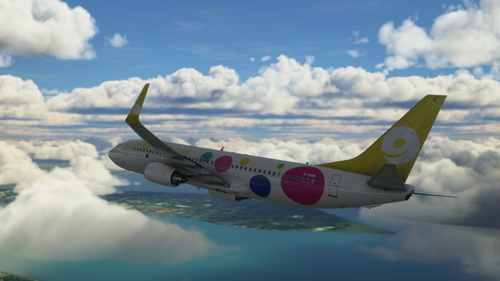 PMDG Boeing B737-800 9Air pack | 4K