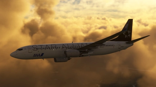 PMDG Boeing B737-800 All Nippon Airways Star Alliance | 4K | Discontinued