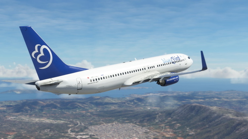 PMDG Boeing B737-800 BlueBird Airways | 4K