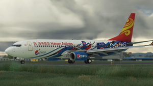 PMDG Boeing B737-800 Hainan Airlines Pepsi | 4K thumbnail 3