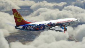 PMDG Boeing B737-800 Hainan Airlines Pepsi | 4K thumbnail 10