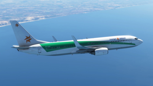 PMDG Boeing B737-800 Israir (Transavia Airlines) (PH-HZC) | 4K | Discontinued