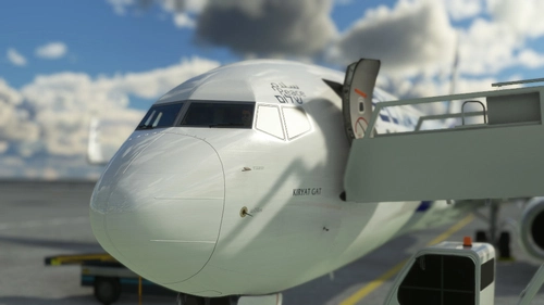 PMDG Boeing B737-900ER EL AL Peace Sticker (4X-EHD) | Cabin | 4K